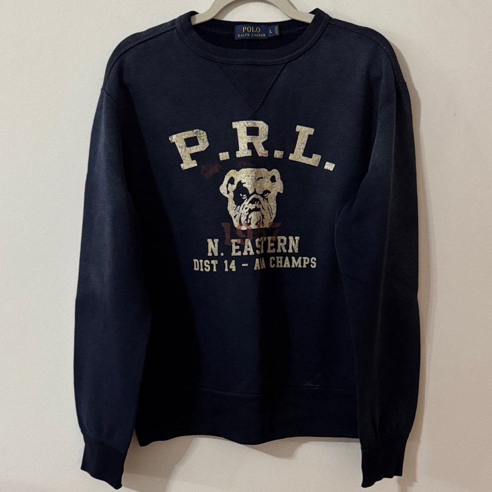Polo by Ralph Lauren Dark Blue Crewneck Sweatshirt